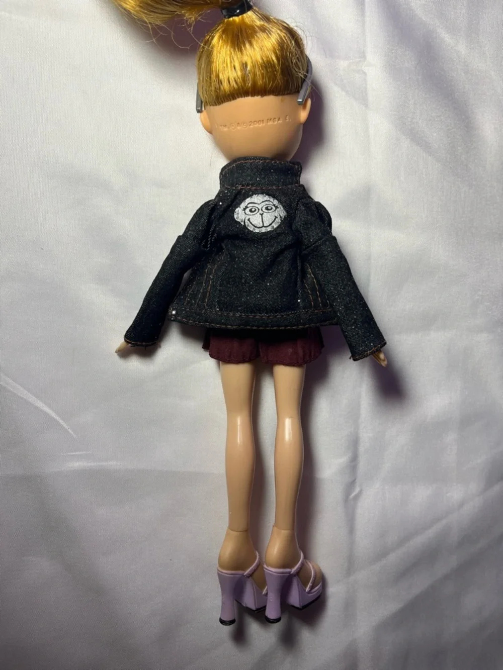 Vintage 2002 Bratz‎ Meygan Funk N Glow Doll Y2K Outfit Light Up Jacket